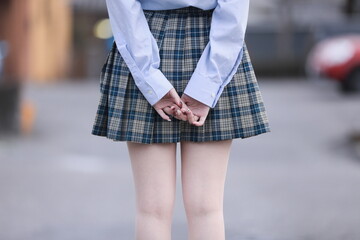 女子高生　high school girl