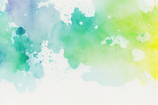 Watercolor abstract background generative AI