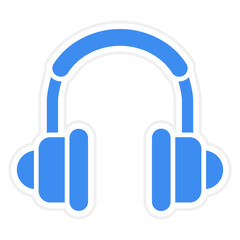 Vector Design Headphones Icon Style