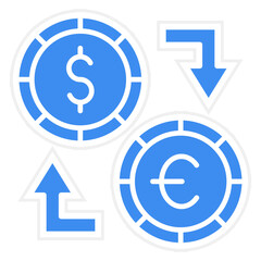 Vector Design Money Exchange Icon Style