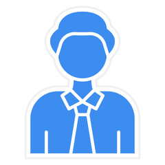 Vector Design Broker Icon Style