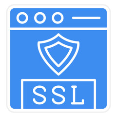 Vector Design Ssl Icon Style