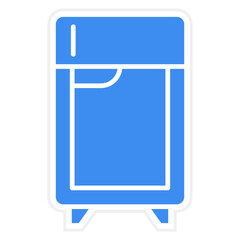 Vector Design Fridge Icon Style
