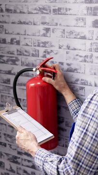 Fire Extinguisher Safety Prevention Check