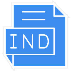 Vector Design IND Icon Style