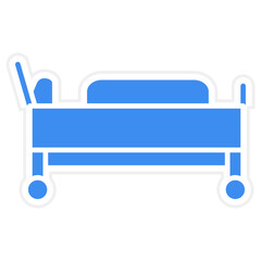 Vector Design Stretcher Icon Style