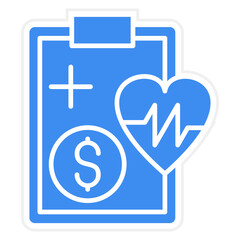 Obraz premium Vector Design Health Insurance Icon Style