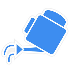 Vector Design Watering Can Icon Style