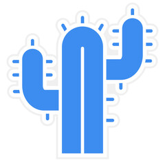 Vector Design Cactus Icon Style