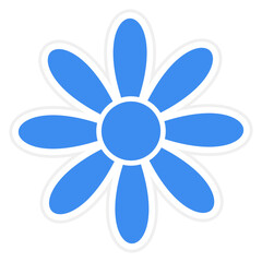 Vector Design Daisy Icon Style