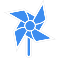 Vector Design Pnwheel Icon Style