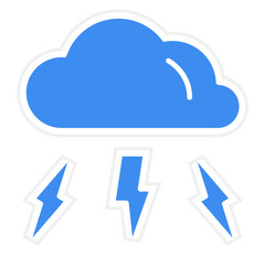 Vector Design Storm Icon Style