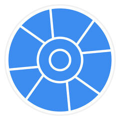 Vector Design CD Icon Style