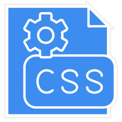 Vector Design CSS Code Icon Style