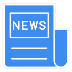 Vector Design News Banner Icon Style