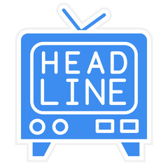 Vector Design Headline Icon Style