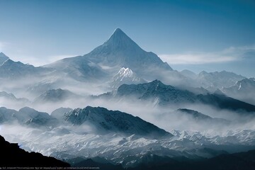 Snow-covered Mountains