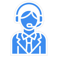 Vector Design Customer Service Icon Style