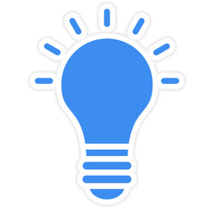 Vector Design Idea Icon Style