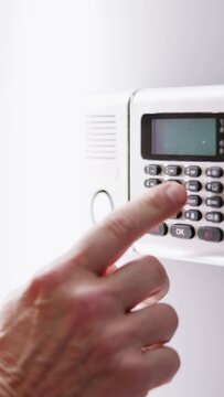 Security Alarm Keypad