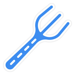 Vector Design Fork Icon Style