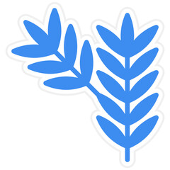 Vector Design Rosemary Icon Style