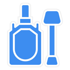 Vector Design Correction Fluid Icon Style