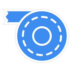 Vector Design Stickey Tape Icon Style