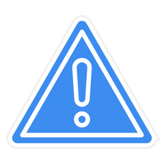 Vector Design Danger Sign Icon Style