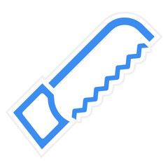 Vector Design Hacksaw Icon Style