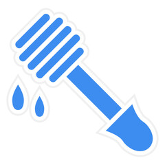 Vector Design Honey Dipper Icon Style