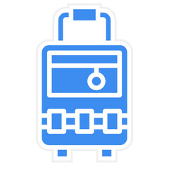 Vector Design Luggage Icon Style