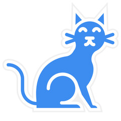Vector Design Cat Icon Style