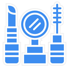 Vector Design Make Up Icon Style