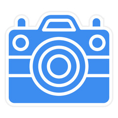 Vector Design Photo Camera Icon Style