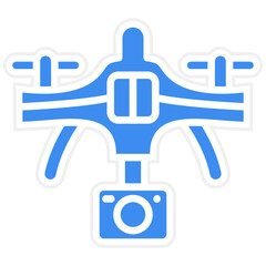 Vector Design Drone Icon Style