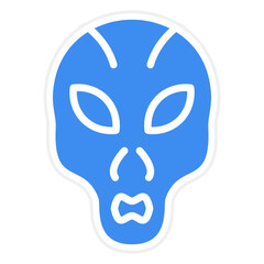 Obraz premium Vector Design Extraterrestrial Icon Style