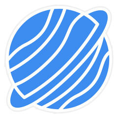 Vector Design Uranus Icon Style