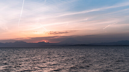 相模湾の夕方
