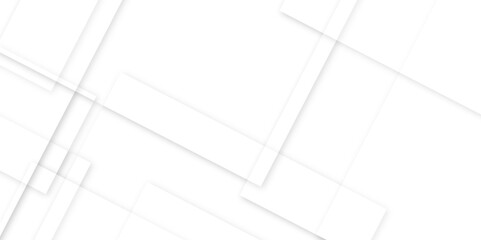 Abstract background with lines white color and vector with geometric design in illustration .soft shadow on neutral light whit textured background.3d architecture pattern design . white paper texture	