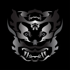 Abstract Tiger logo illustration template design