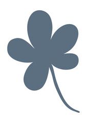 Flower shape matisse style