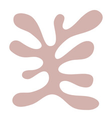 Organic shape matisse style