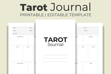 Tarot Journal KDP Interior