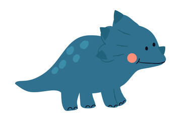 Cute dinosaur vector