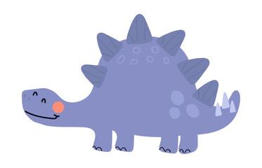 Cute dinosaur vector
