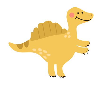 Cute dinosaur vector