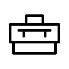 baggage icon or logo isolated sign symbol vector illustration - high-quality black style vector icons
