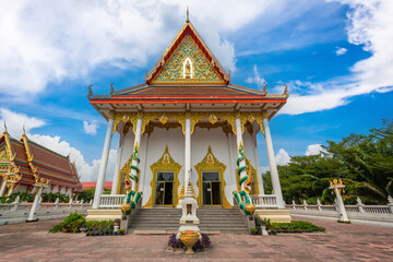 Obraz premium Wat Don Khanak at Nakhon Pathom, Thailand