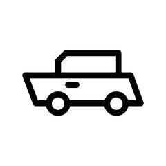 car icon or logo isolated sign symbol vector illustration - high-quality black style vector icons
